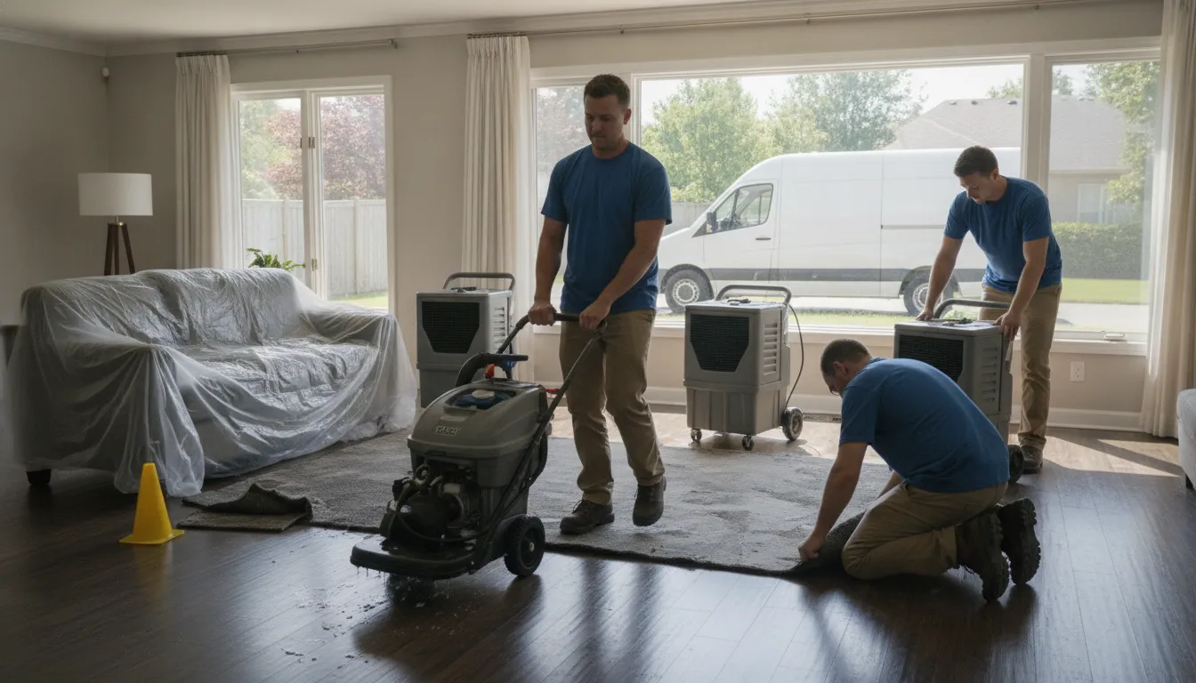 Water Damage Restoration in Grafton